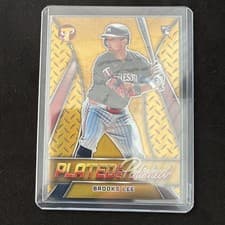 2025 Topps Pristine Plated and Polished Brooks Lee #PP-27 card