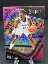 Mark Williams 2022 Panini Chronicles Draft Picks Select card