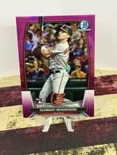 Gunnar Henderson 2023 Bowman Chrome card