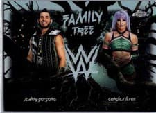 2026 Topps Chrome WWE Family Tree Candice LeRae #FAM-GL card
