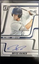 2025 Donruss Next Day Autographs Bryce Rainer #ND-BR card
