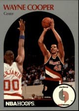 Derrick Coleman 1990-91 Hoops Base Set card