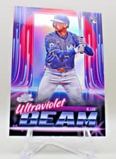 2025 Topps Cosmic Chrome Ultraviolet Beam Brooks Lee #UB-4 card