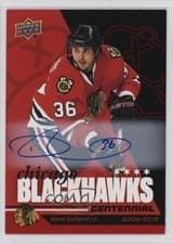 2025-26 Upper Deck Chicago Blackhawks Centennial Red Hot Autos Dave Bolland #1 card