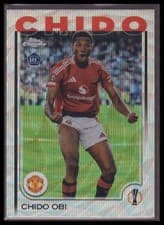 Chido Obi 2024 Topps Chrome UEFA card