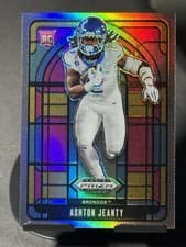 2025 Panini Prizm Draft Picks Stained Glass Ashton Jeanty #5 card