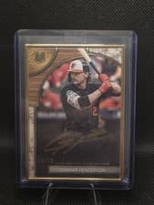 2025 Topps Museum Collection Museum Framed Autographs Gunnar Henderson #FMA-GH card