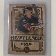2025 Topps Update Heavy Lumber Brooks Lee #HL-66 card