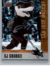 SJ Sharkie 2020 Upper Deck National Hockey Card Day Mascots card