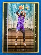 2024-25 Panini Noir Base Set LeBron James #203 card