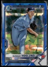 Gunnar Hoglund 2021 Bowman Draft Sapphire card