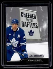 2024-25 Upper Deck Credentials Cheered to the Rafters John Tavares #CR-JT card