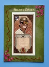 2025 Topps Allen & Ginter Allen & Ginter Mini Framed Relics Coby Mayo #MFR-CMA card