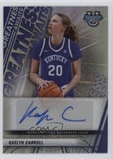 2025-26 Bowman University Best Greatness Awaits Autographs Kaelyn Carroll #GA-KC card