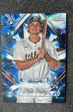 2025 Topps Chrome Update Sapphire Sapphire Selections Nick Kurtz #SS-40 card