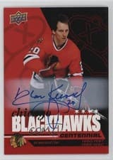 2025-26 Upper Deck Chicago Blackhawks Centennial Box Set Autographs Al Secord #17 card