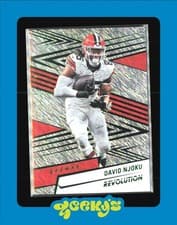 David Njoku 2025 Panini Revolution card
