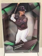 2026 Topps Chrome Black Depth of Darkness Francisco Lindor #DOD-18 card