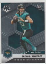 Trevor Lawrence 2021 Panini Mosaic card