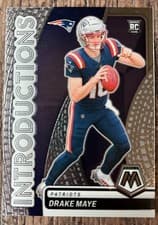 2024 Panini Mosaic Introductions Drake Maye #1 card