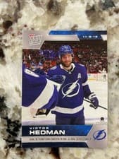 Victor Hedman 2019 Topps Now NHL Stickers card