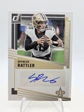 2025 Donruss Signature Marks Spencer Rattler #SM-SRR card