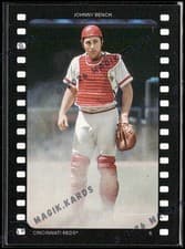 2026 Topps Heritage Ready, and Action Johnny Bench #RA-JB card