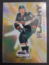 2025-26 Upper Deck Allure Flashy Forwards Kirill Kaprizov #FF-13 card