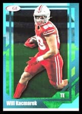 2026 SAGE Football Base Set Will Kacmarek #22 card