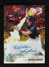 2025 Bowman Chrome Adios Autographs Walker Jenkins #AAV-WJ card