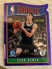 2025-26 Bowman ROY Favorites Egor Dëmin #RY-8 card