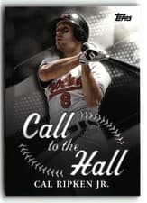 2025 Topps Call to the Hall Cal Ripken Jr. #CTH-5 card