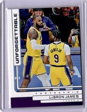 LeBron James 2024-25 Panini Photogenic Unforgettable Set card