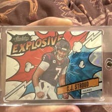 2024 Panini Absolute Explosive C.J. Stroud #EX-CJS