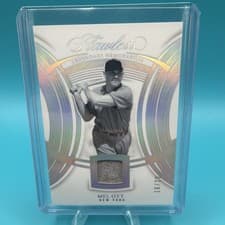 2025 Panini Flawless Flawless Legendary Memorabilia Mel Ott #3 card