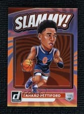 2025-26 Donruss Slammy Tahaad Pettiford #15 card