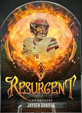 2025 Panini Phoenix Resurgent Snow Globe Jayden Daniels #25 card