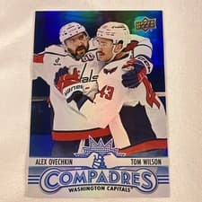 Alex Ovechkin/Tom Wilson 2025 Upper Deck Compadres card