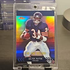 2024 Finest For the Record Walter Payton #FTR-6 card