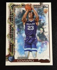 2025-26 Topps Holiday SSP Photo Variations Cedric Coward #SSV-CO card