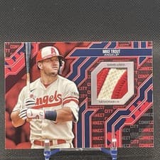2025 Topps City Connect Swatch Collection Series One Mike Trout #CC-MT card