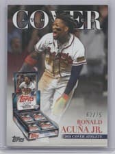 2026 Topps Cover Athletes Ronald Acuña Jr. #CA-4 card
