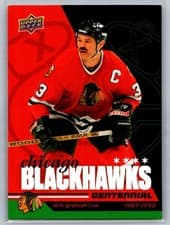 2025-26 Upper Deck Chicago Blackhawks Centennial Hobby Dirk Graham #74 card
