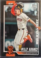 2026 Topps Walk This Way Willy Adames #267 card