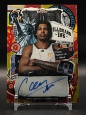 2025 Topps Chrome McDonald's All American Billboard Ink Chris Cenac Jr. #BI-CC card