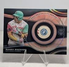 2025 Topps Tribute Milestone Relics Manny Machado #MRB-MAN card