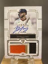 2025 Topps Definitive Collection Rookie Patch Autograph Grant McCray #DRPA-GM