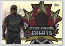 2025 Topps All Star Game All-Star Game Greats Relics Luis Arraez #ASGR-LA card