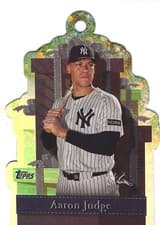 2025 Topps Holiday Die-Cut Ornaments Aaron Judge #PO-12 card