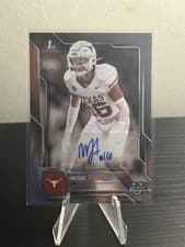2025 Bowman University Chrome Chrome Prospect Autographs Michael Taaffe #BCA-MT card